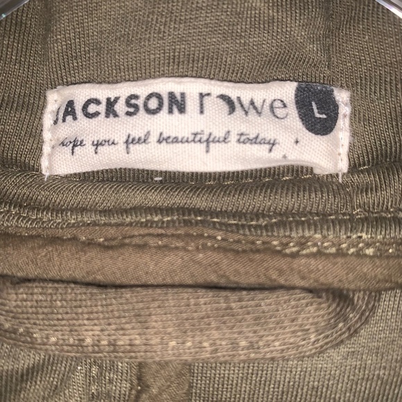 Jackson Rowe By The Way Quilted Jacket Olive Green L - Picture 13 of 13